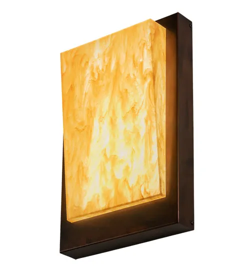 12"W Manitowac Dimmable LED Modern Industrial Wall Sconce