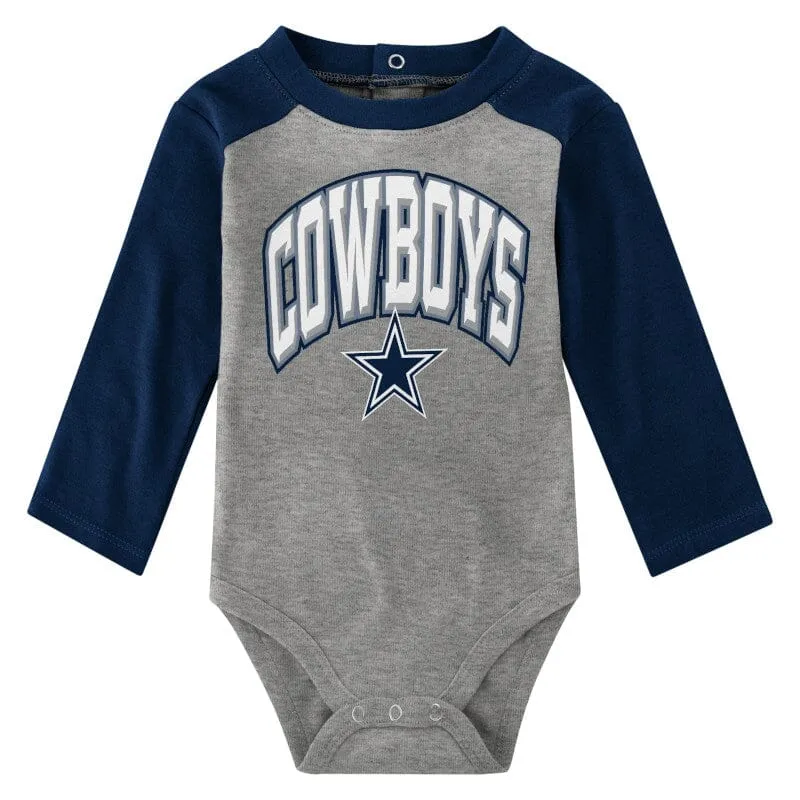 2-Piece Baby Boys Dallas Cowboys Long Sleeve Bodysuit and Pant Set