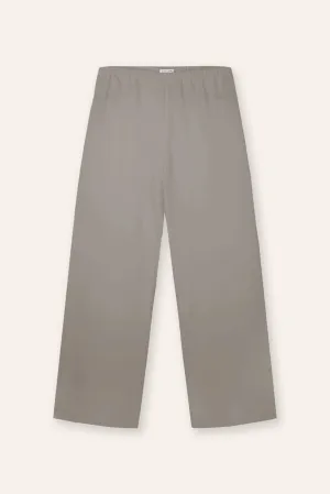 CADY wide-leg pants (Grey)