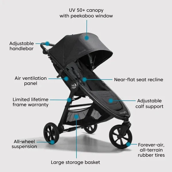 City mini GT2 Stroller - Stone Grey