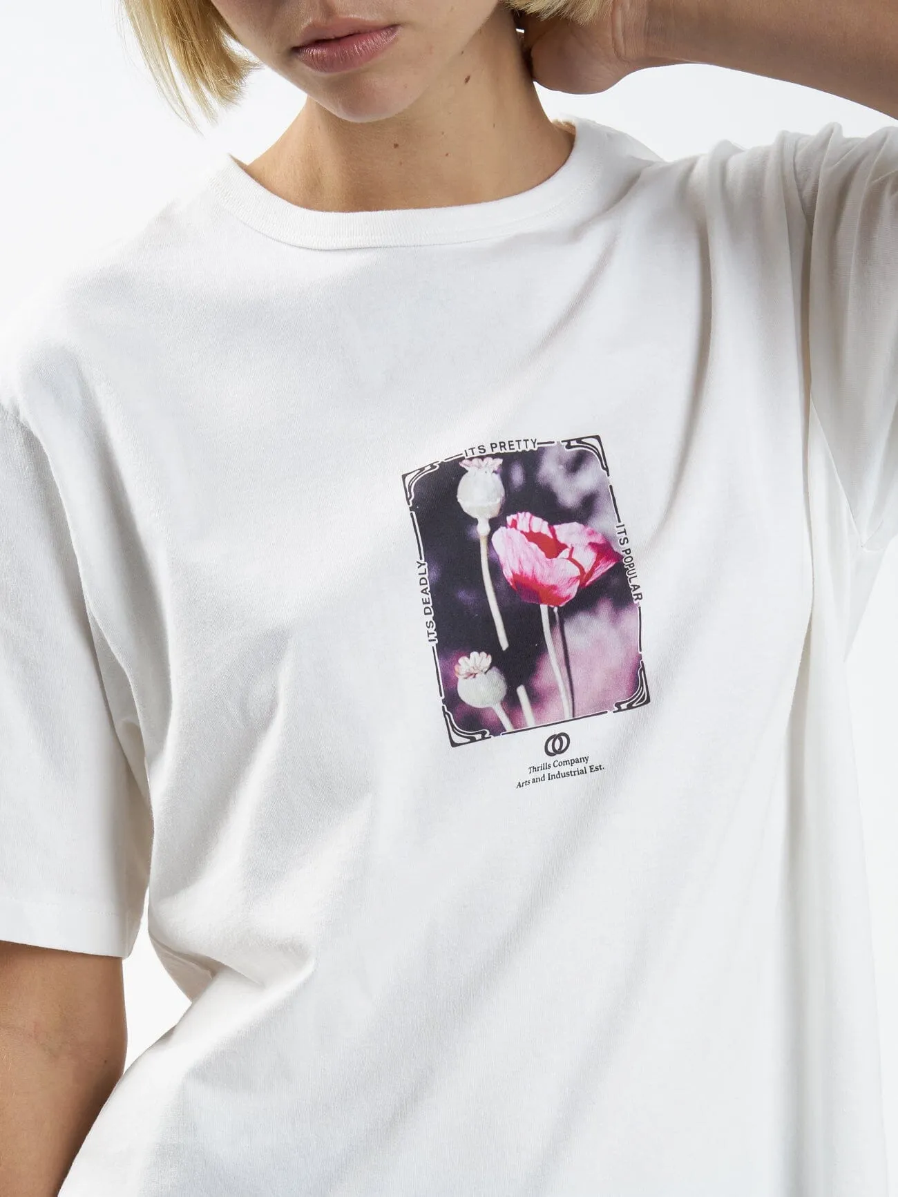 Cortex Box Tee - Dirty White