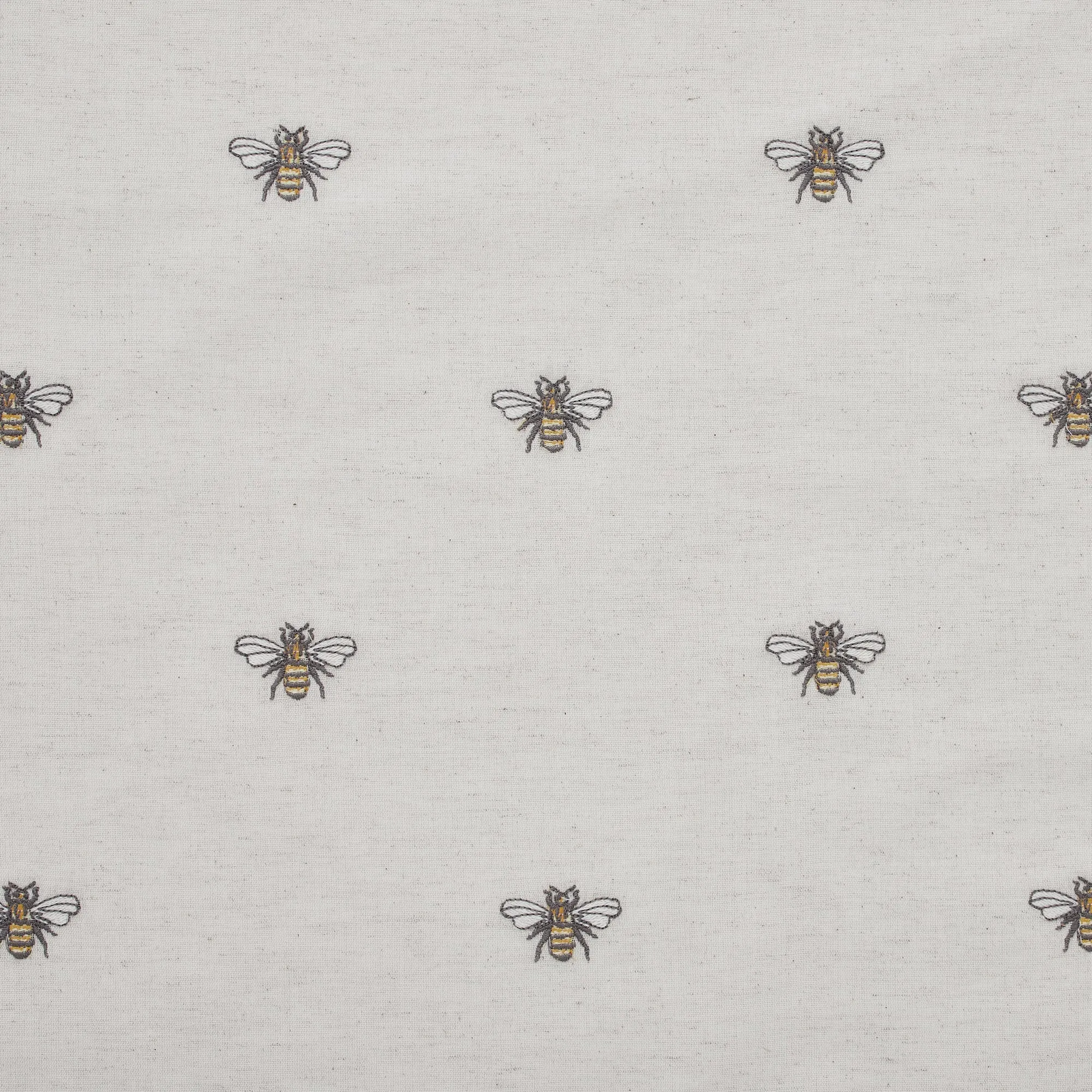 Embroidered Bee Valance 16x60