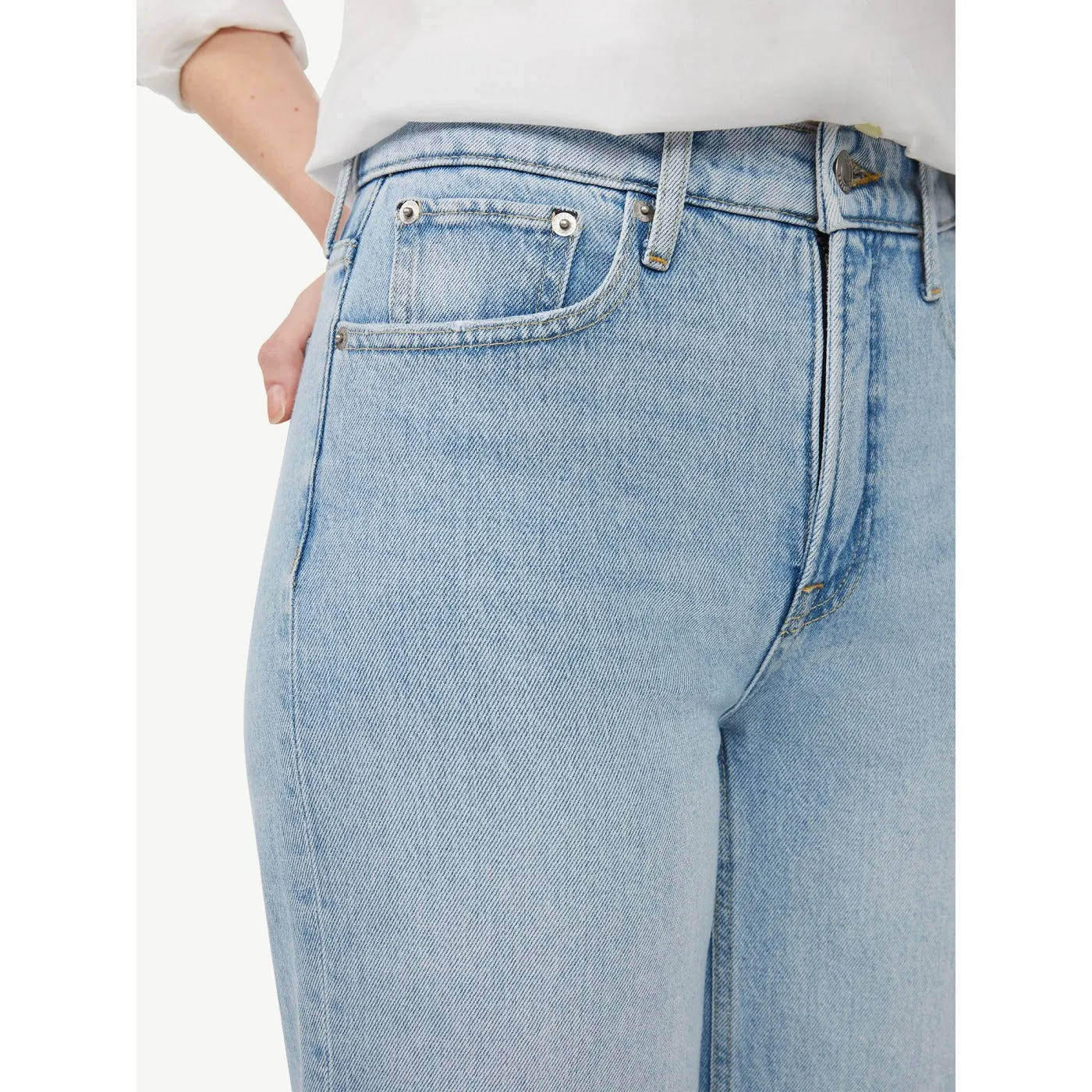 FA Cropped Wide Leg High Jeans