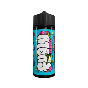 Fugly But Fruity Blue Raspberry, Rhubarb & Lychee 100ml Shortfill E-Liquid