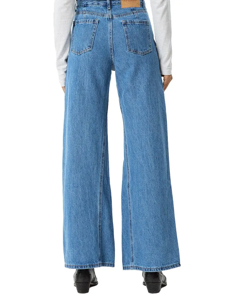 Gigi Hemp Denim Flared Jeans