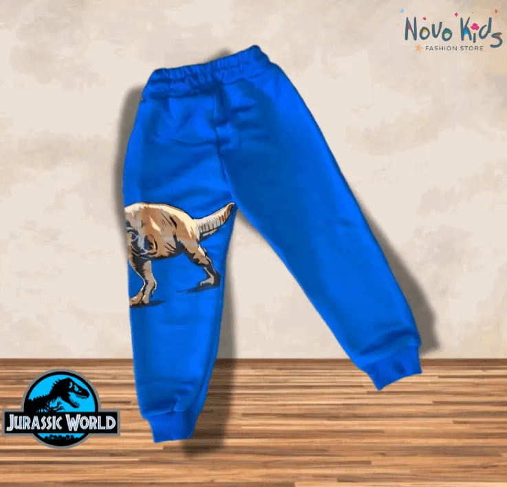 Jurassic World Kids Boys High-Quality Sweater and Pants Cotton Set -Kids Boys (2Pcs)