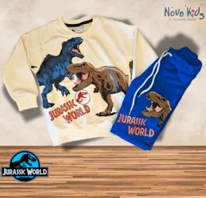 Jurassic World Kids Boys High-Quality Sweater and Pants Cotton Set -Kids Boys (2Pcs)