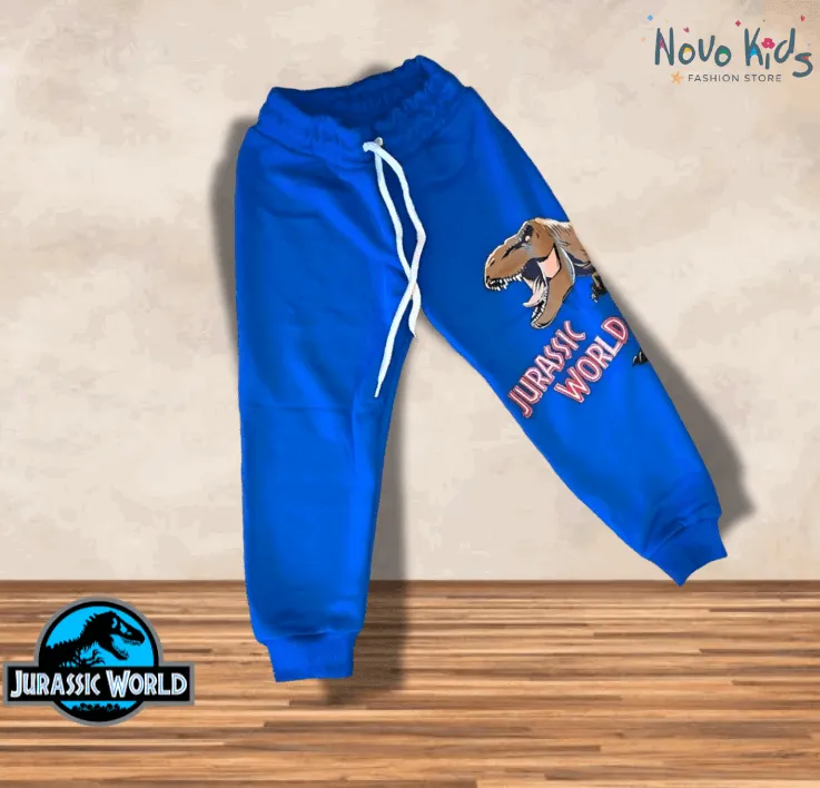 Jurassic World Kids Boys High-Quality Sweater and Pants Cotton Set -Kids Boys (2Pcs)