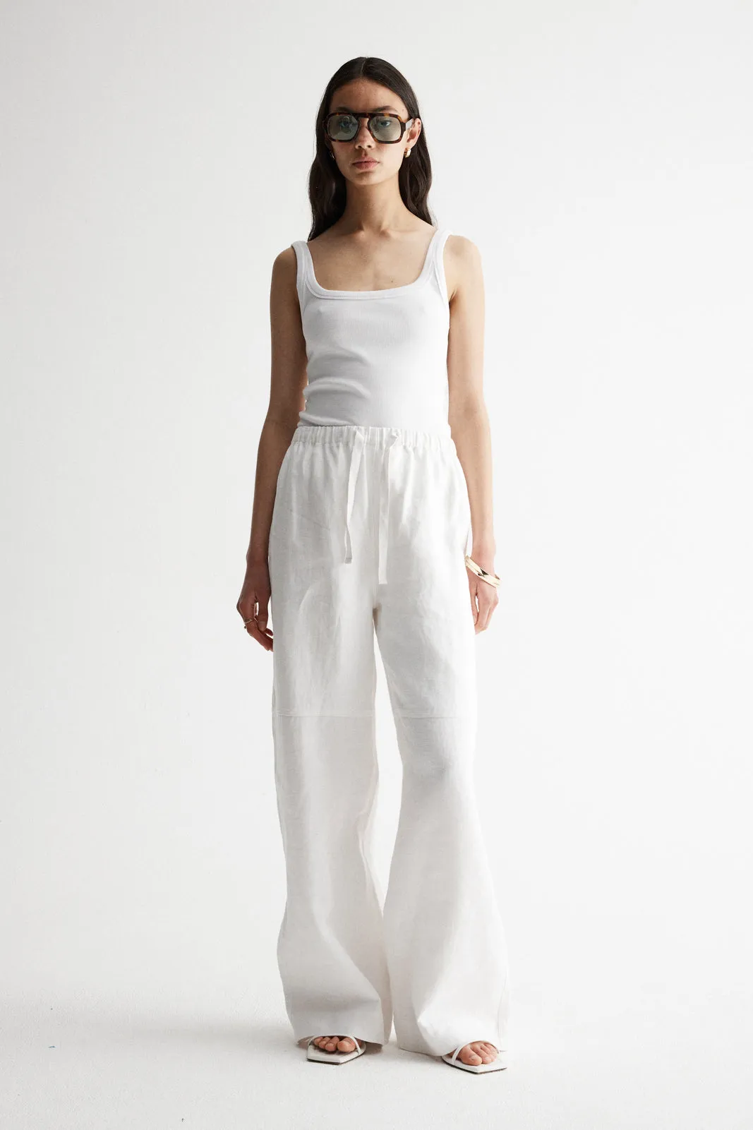 Leilani Pant White