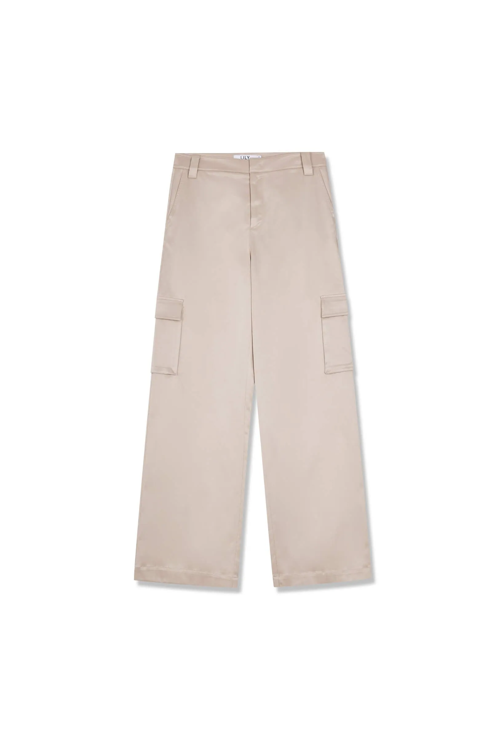 LILY Casual Wide-Leg Cargo Pants