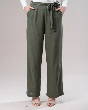 Linen Wide Leg Pants