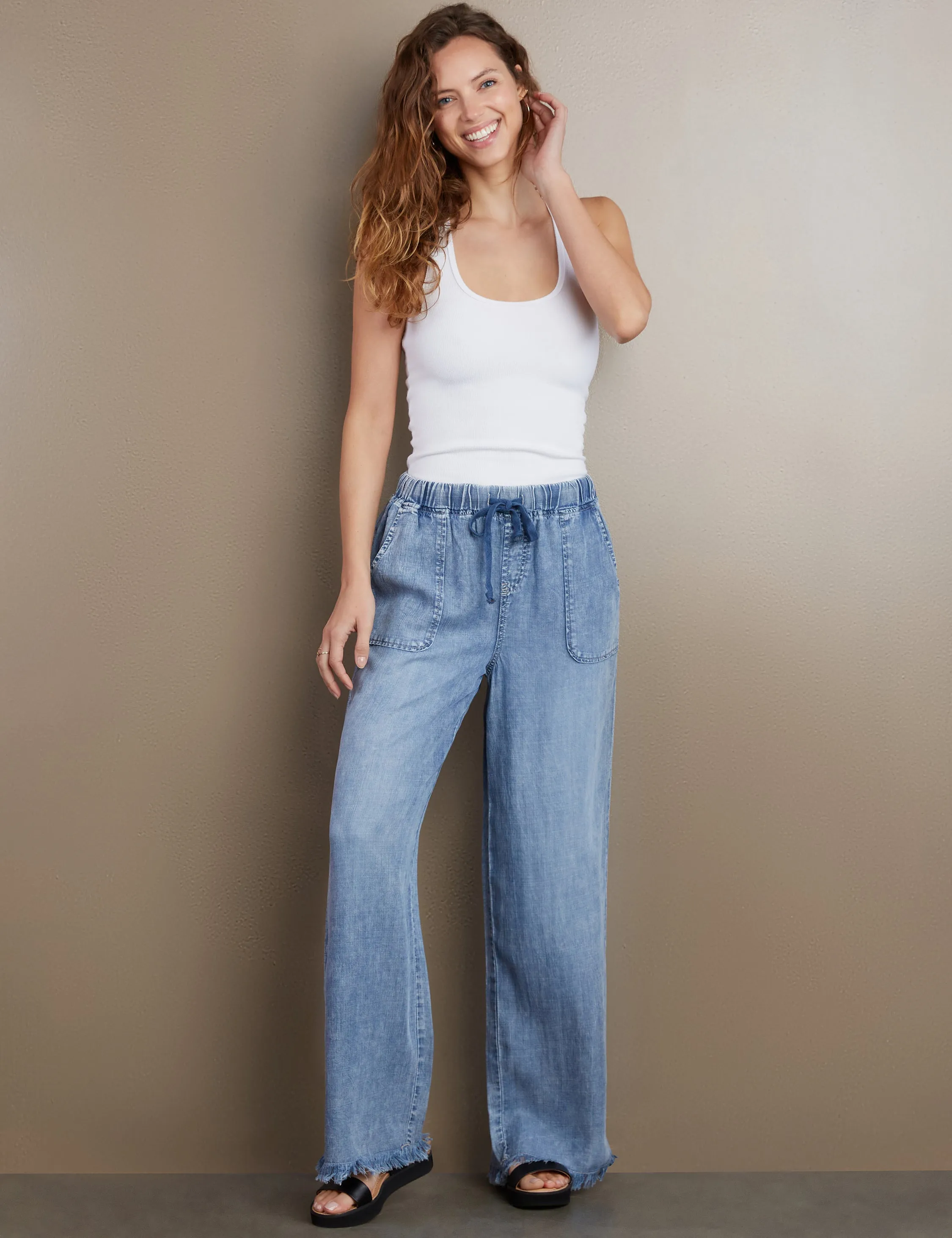 Lola Soft Wide-Leg Denim