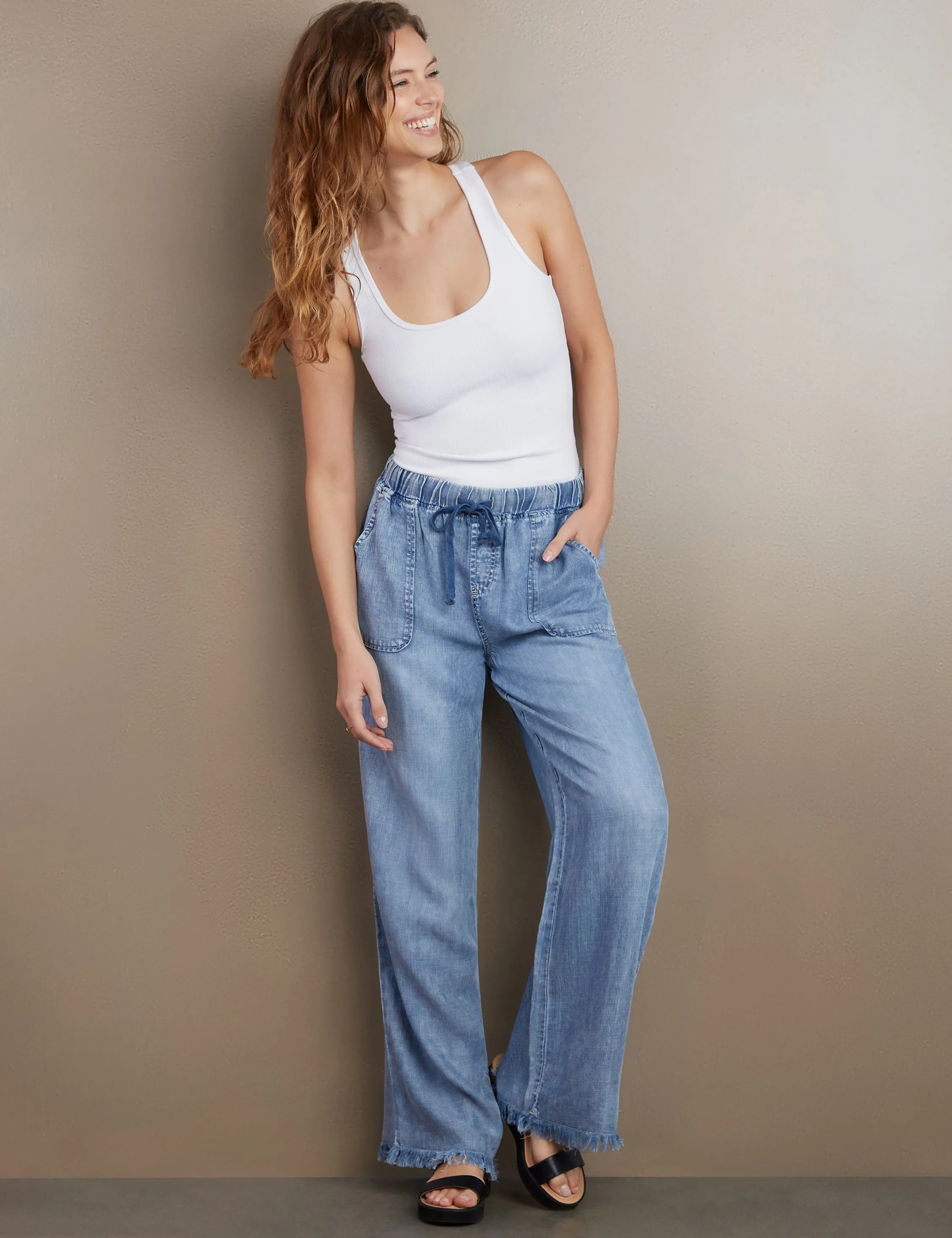 Lola Soft Wide-Leg Denim