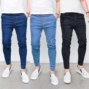 Men's Skinny Denim Joggers