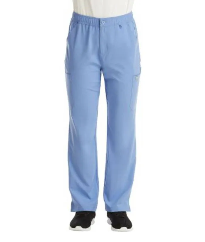 Momentum Mens Fly Front Cargo Scrub Pant