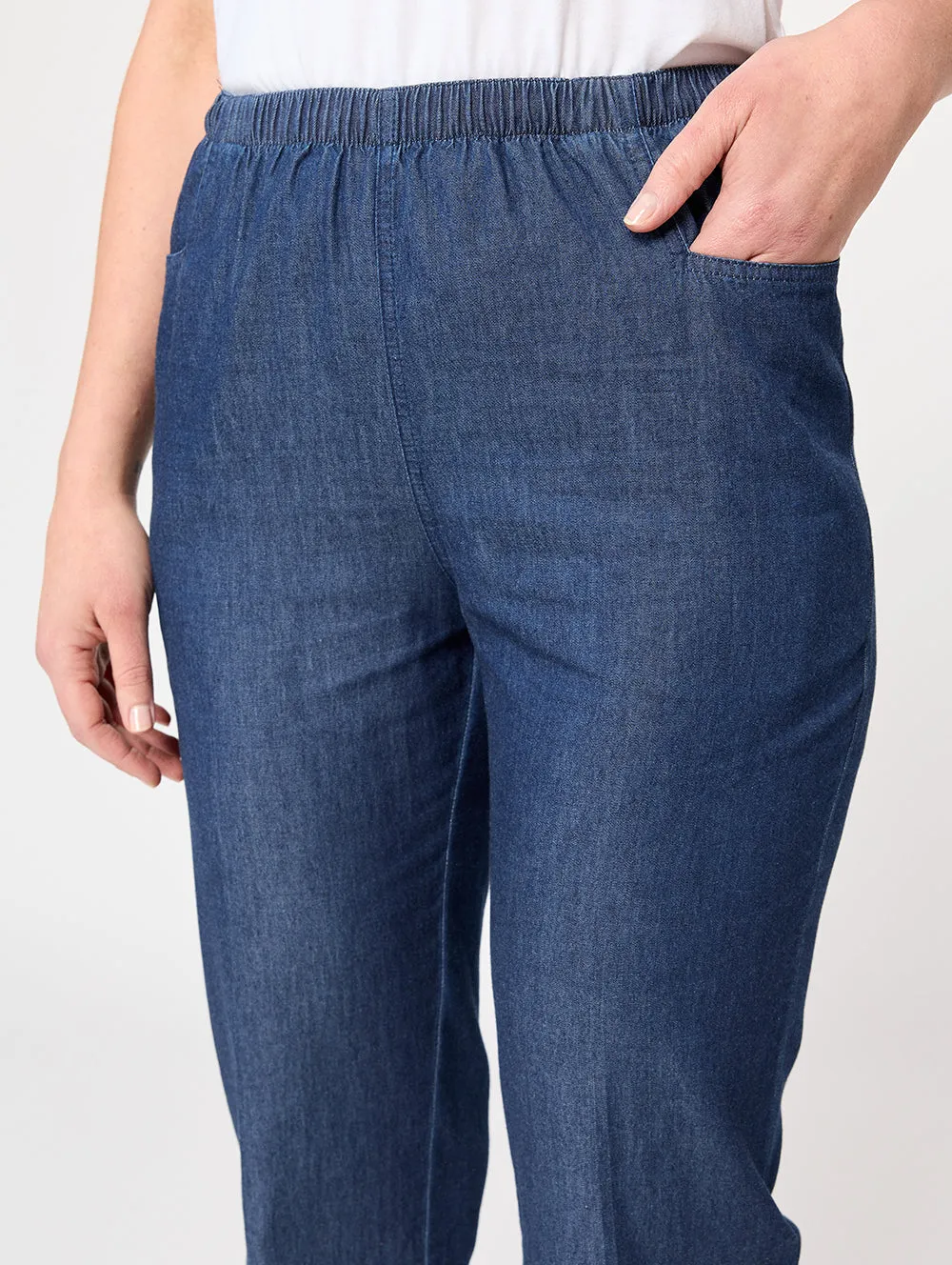 Nashville Denim Short Length Pant