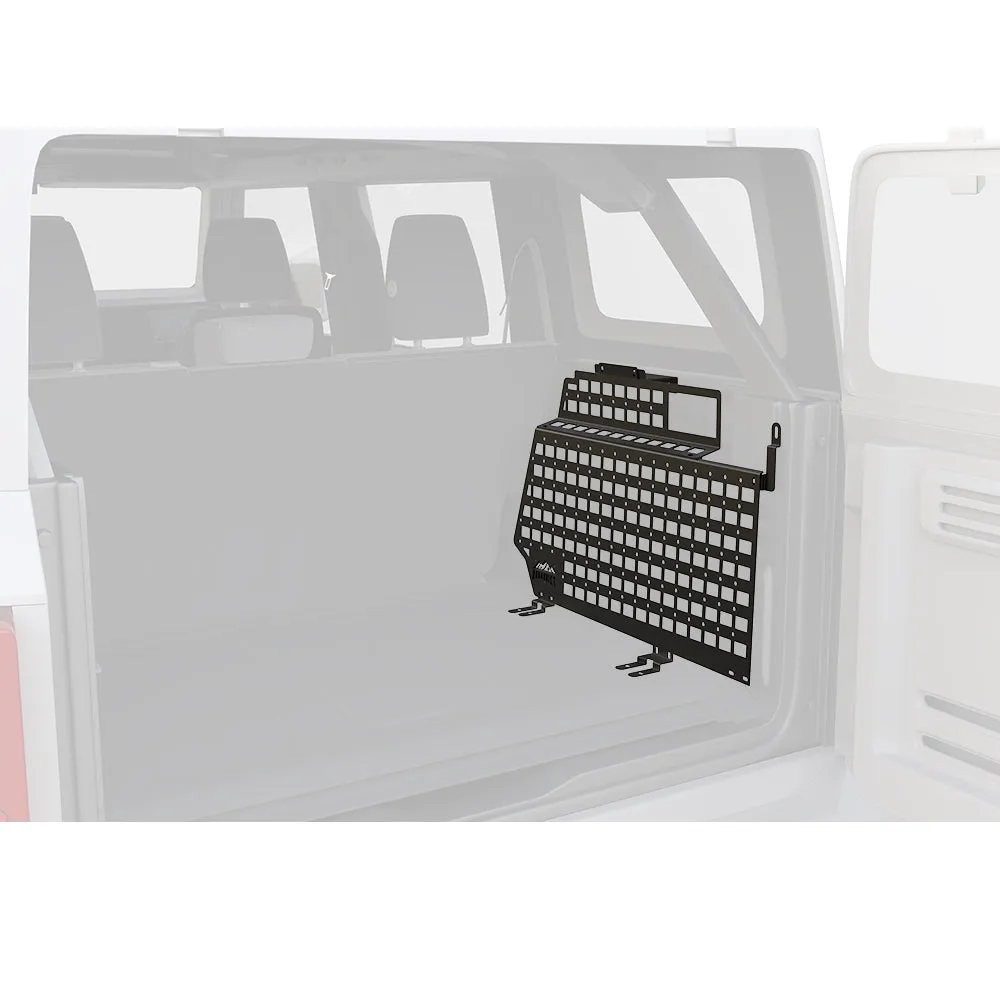 Rear Window Storage Molle Panel for Ford Bronco 4 Door