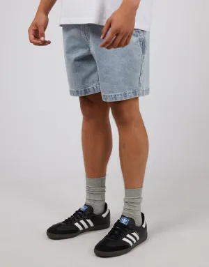 Rider Denim Short Bleach Blue