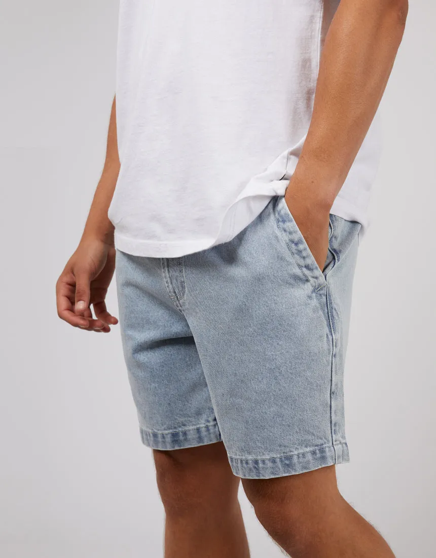 Rider Denim Short Bleach Blue