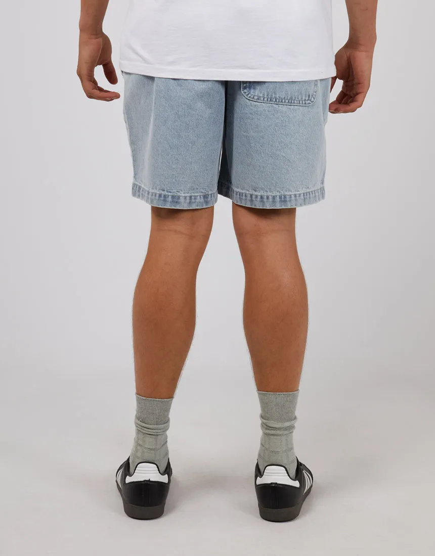 Rider Denim Short Bleach Blue