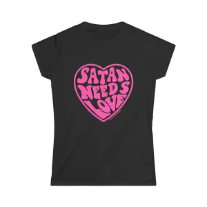 Satan Needs Love Graphic Tee