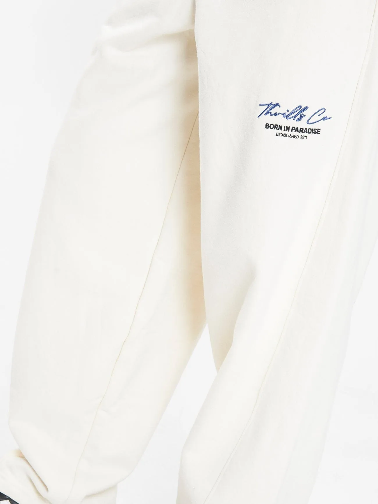 Signature Track Pant - Heritage White