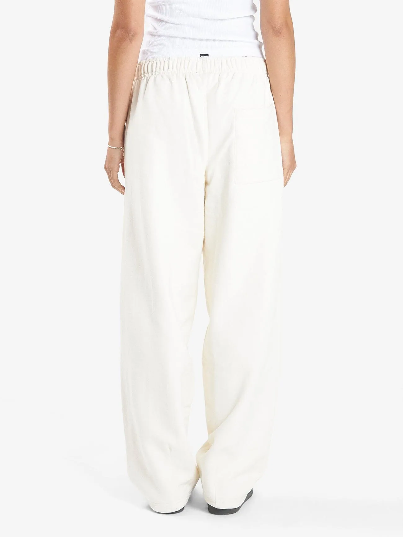 Signature Track Pant - Heritage White