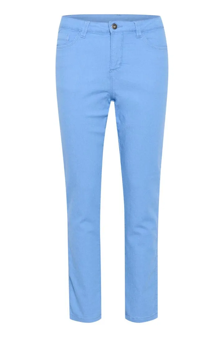 SLIM LEG ANKLE LIGHT BLUE JEAN