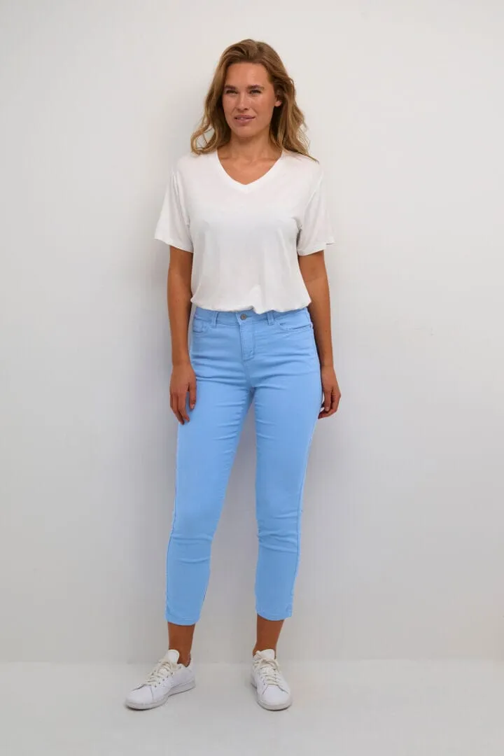 SLIM LEG ANKLE LIGHT BLUE JEAN