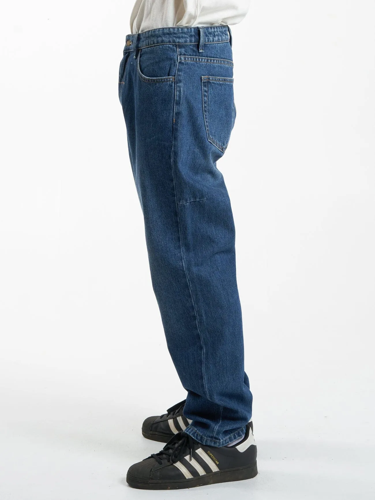 Straight Line Denim Jean - Roadhouse Blue