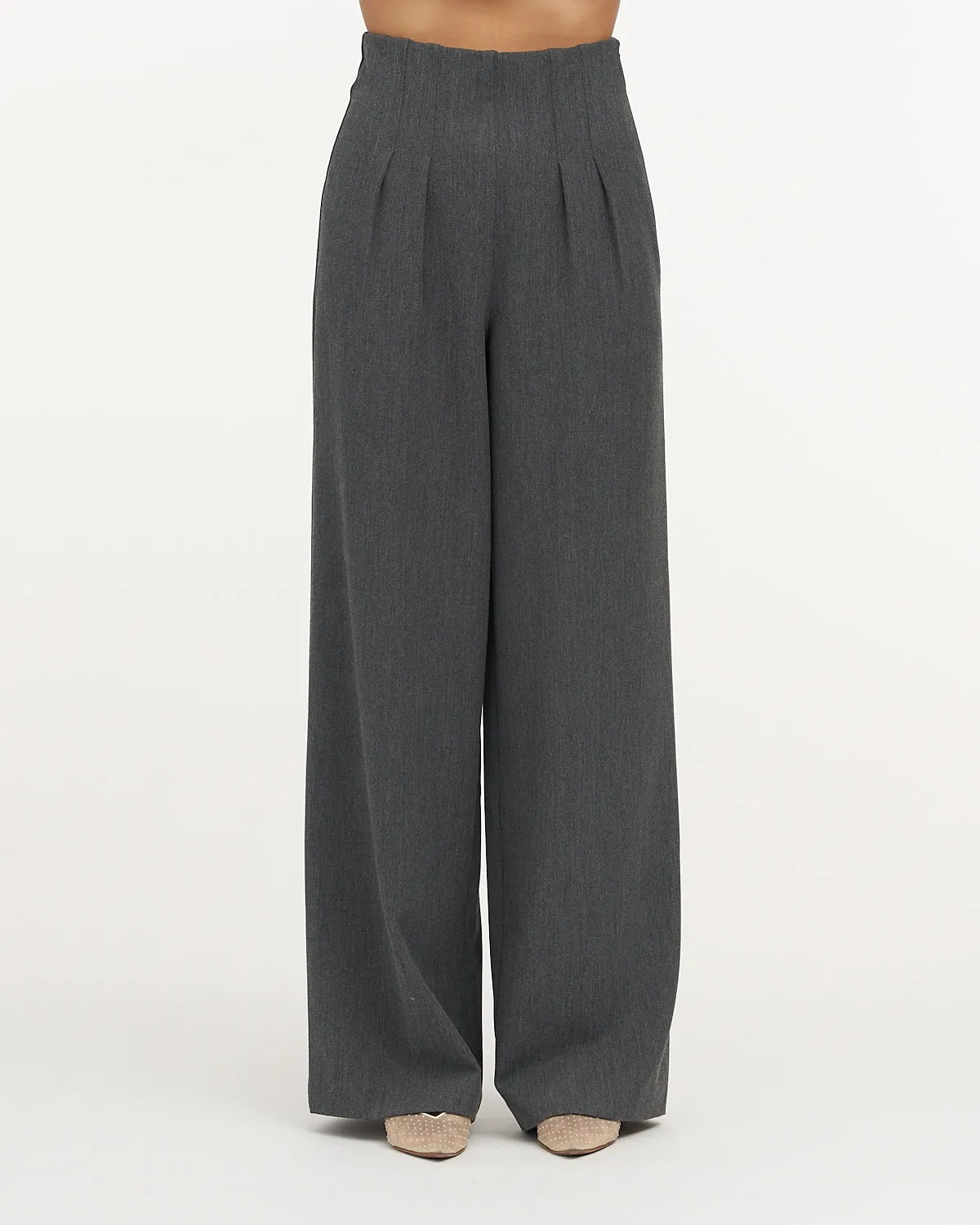 Tanya Taylor - Wren Pant in Dark Heather