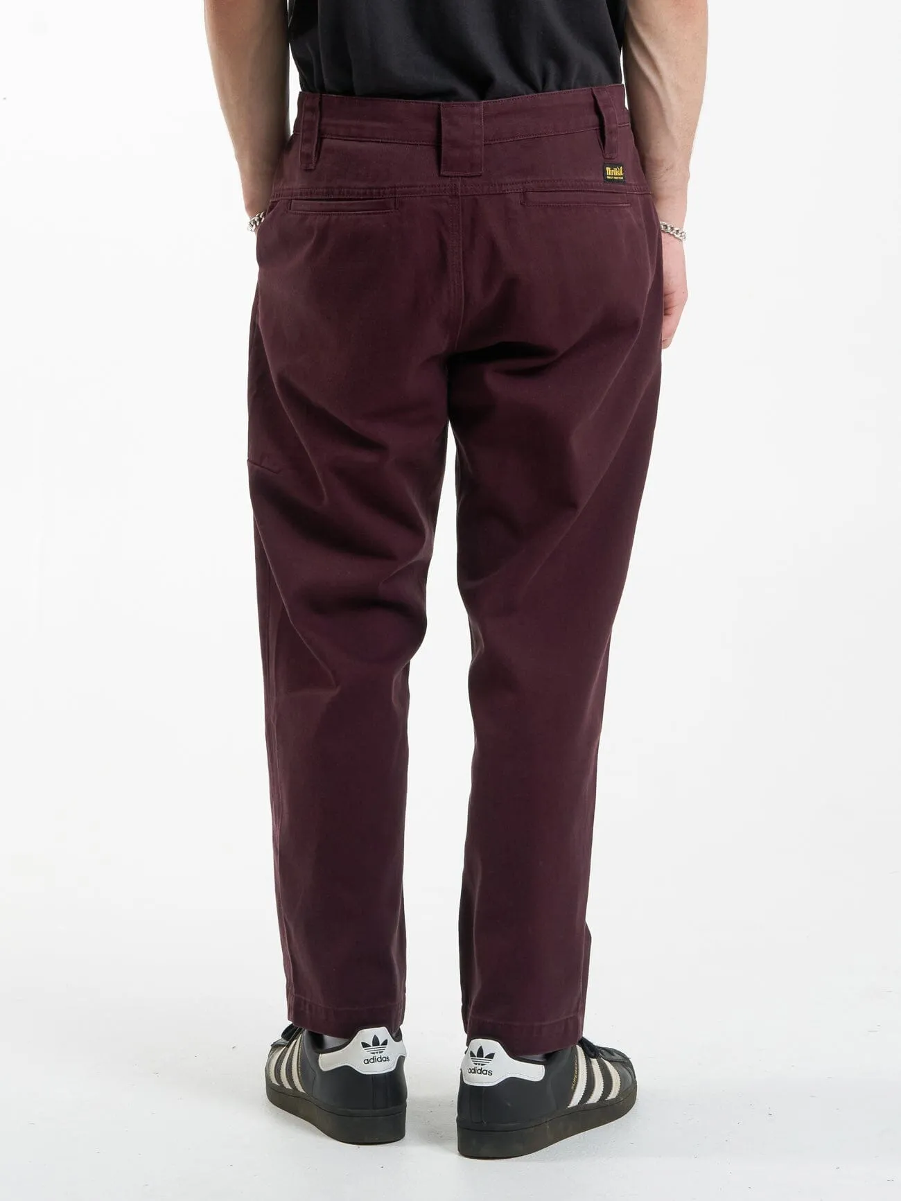 Thrills Union Work Chino - Wine