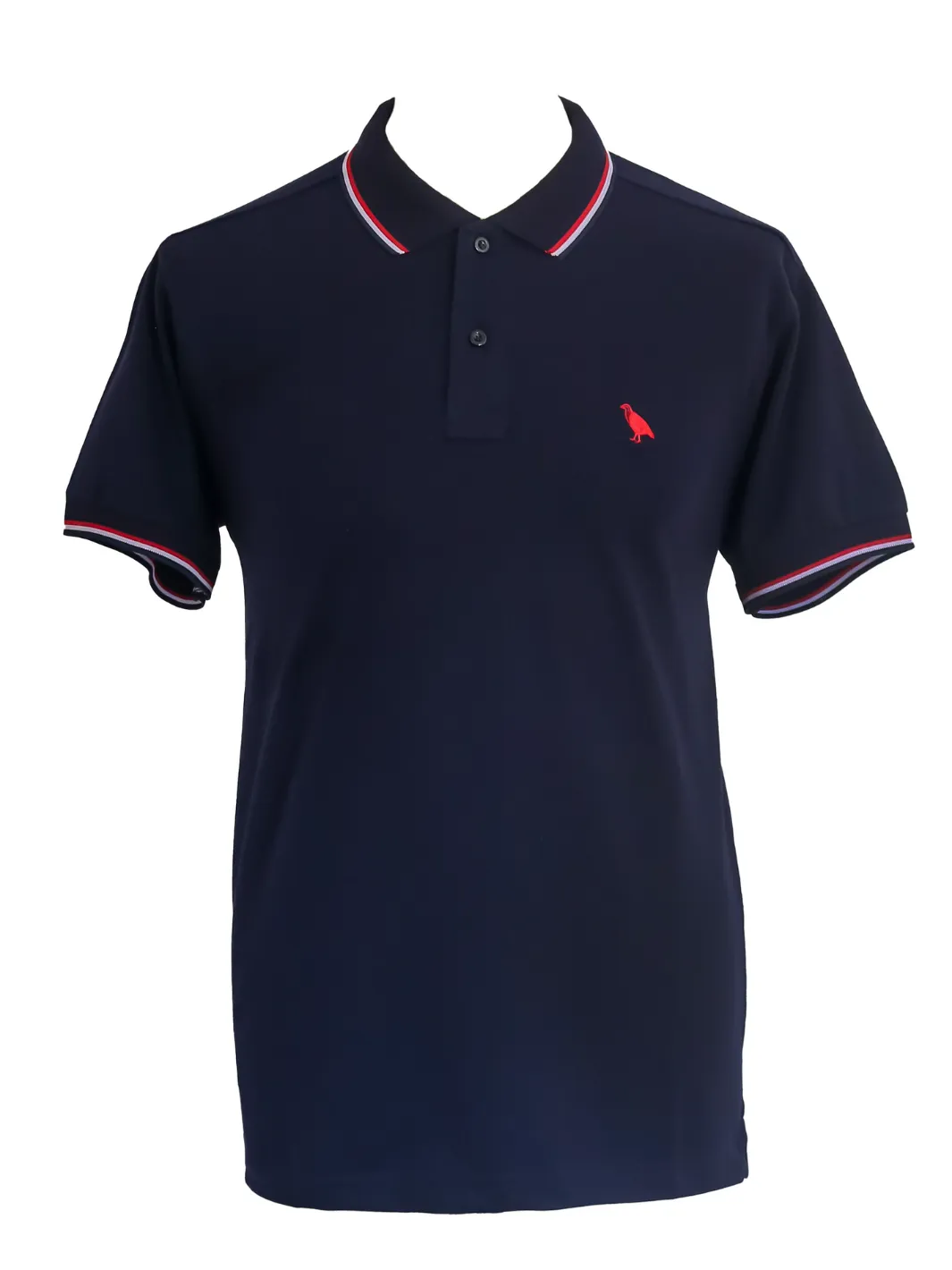 Tipped Polo Shirt - Navy