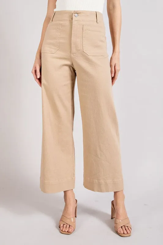 Tori Soft Washed Wide Leg Pants