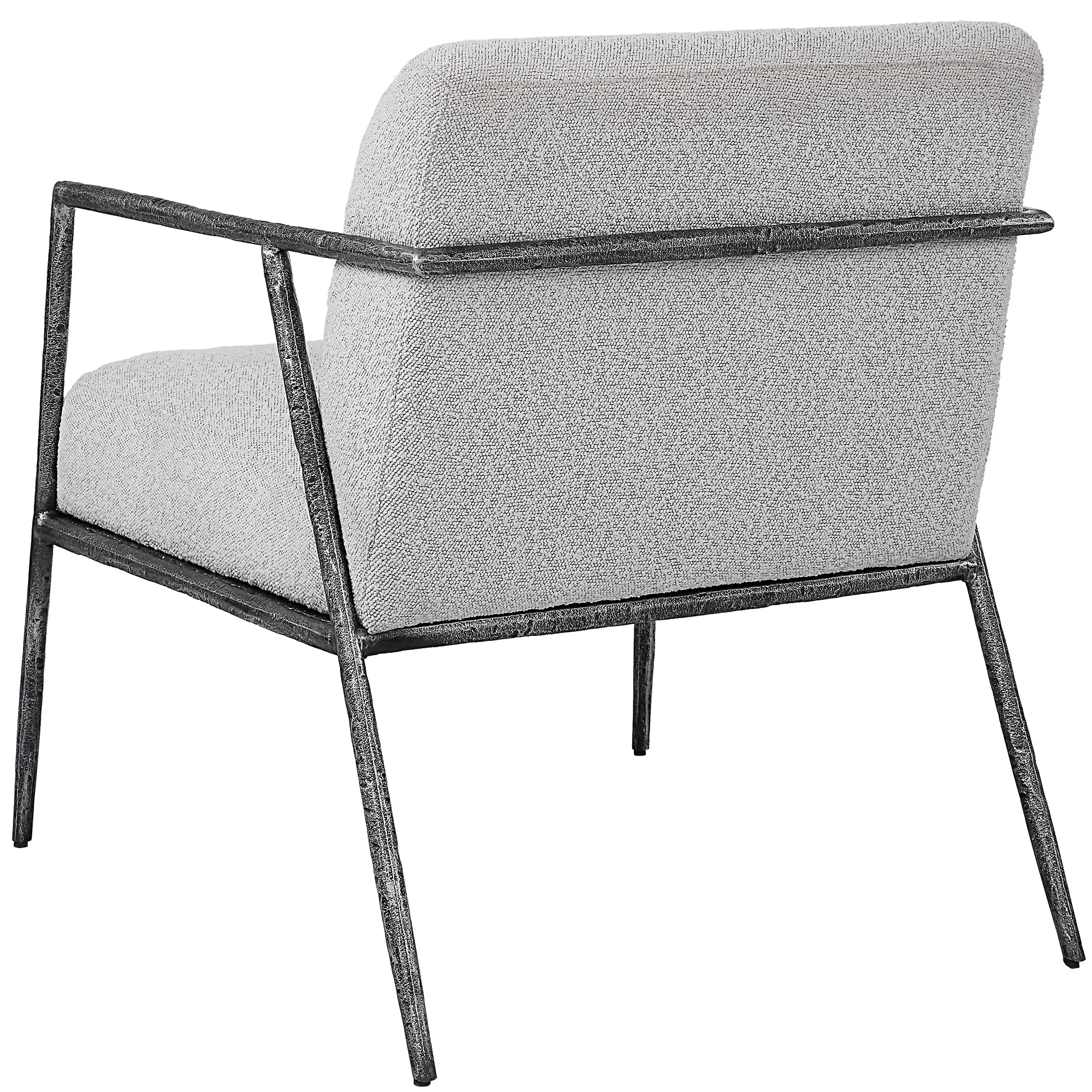 Uttermost Brisbane Light Gray Accent Chair