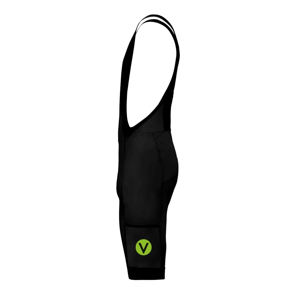 VELODROM RaceDay Cargo Bib Shorts SS24 - Black/Fluor Graphics