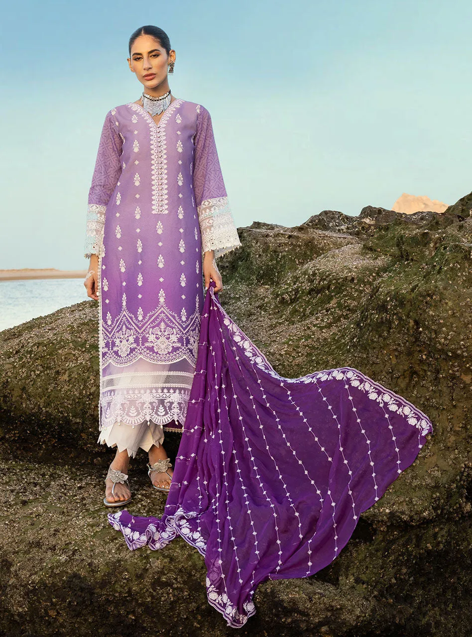 Zainab Chottani Luxury Chikankari Lawn Collection – Afsana 8A