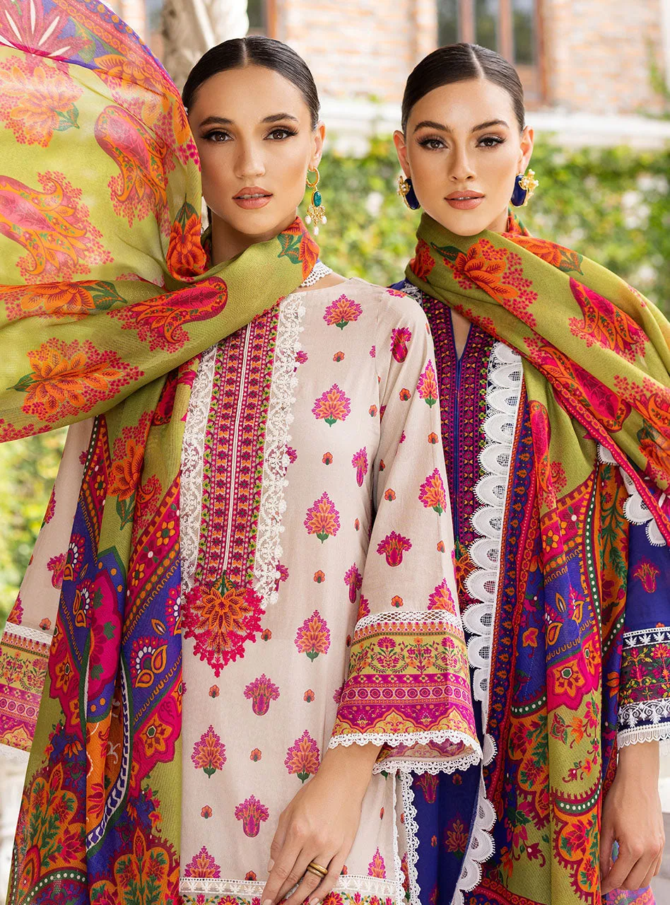 Zainab Chottani Tahra Lawn Collection  – Whipsy-Lush 8B