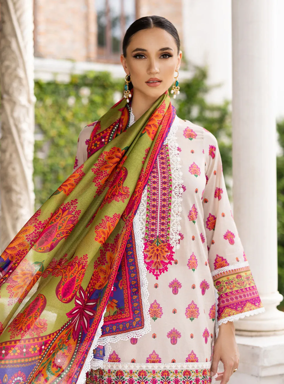 Zainab Chottani Tahra Lawn Collection  – Whipsy-Lush 8B