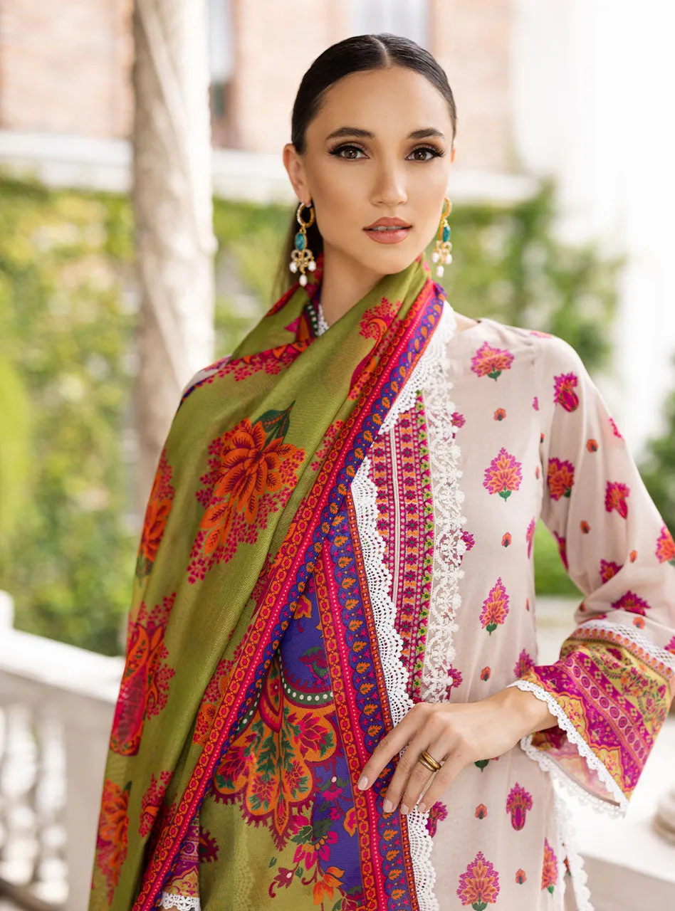 Zainab Chottani Tahra Lawn Collection  – Whipsy-Lush 8B