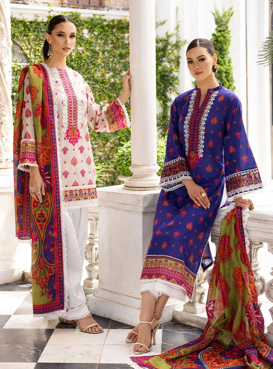 Zainab Chottani Tahra Lawn Collection  – Whipsy-Lush 8B