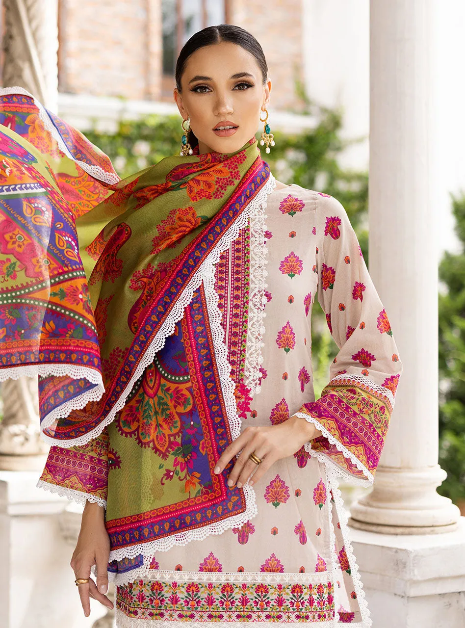 Zainab Chottani Tahra Lawn Collection  – Whipsy-Lush 8B