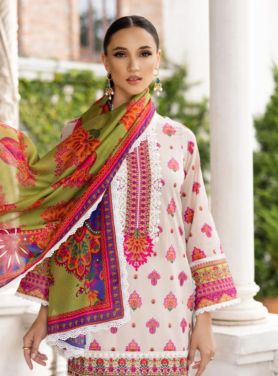 Zainab Chottani Tahra Lawn Collection  – Whipsy-Lush 8B